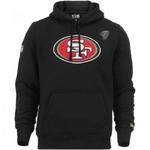 Sweat à Capuche NFL San Francisco 49ers New Era Noir