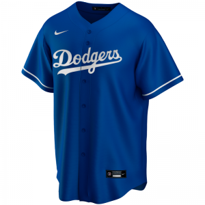 Maillot de Baseball MLB Los Angeles Dodgers Nike Replica Alternate Bleu pour Homme