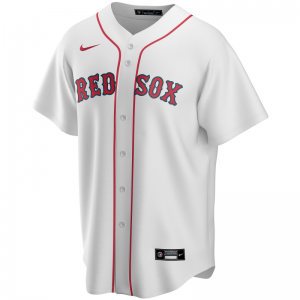 Maillot de Baseball MLB Boston Red Sox Nike Replica Home Blanc pour Homme