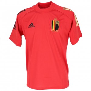 Maillot Réplica Football Homme Manches Courtes Adidas Belgique maillot train 2020