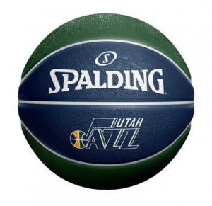 Basketball Spalding Actual JNote Custom Ball Utah Jazz Navy