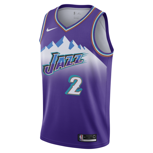 Utah Jazz Joe Ingles Purple 