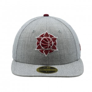 Fitted Hat Man New Era Color Portait World 59fifty Hat Utah Jazz Gray