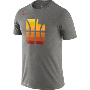  Outerstuff Yth City Edition Logo Tee Utah Jazz Gray