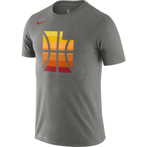 T-Shirt Kid Outerstuff Yth City Edition Logo Tee Utah Jazz Gray