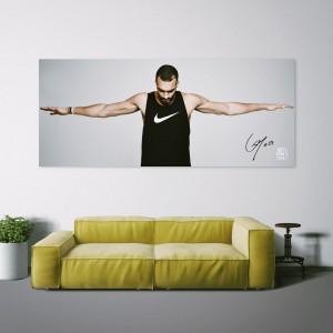 Giant poster "Life-size wingspan"