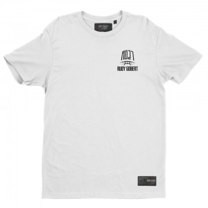 T-shirt blanc logo RG27 petit