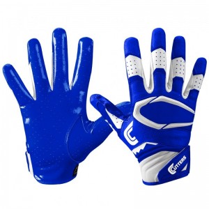 Gant de football américain Cutters S451 REV Pro 2.0 bleu pour junior