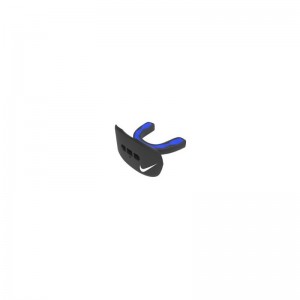 Protège dent+Lèvre Nike Hyperflow Adulte Noir avec strap et saveur Framboise Bleu