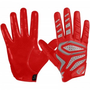 Gant de Football américain Cutters The Gamer 2.0 rouge