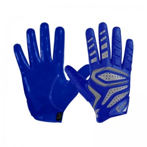 Gant de Football américain Cutters The Gamer 2.0 bleu