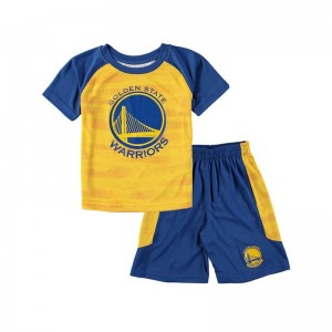 T-shirt et short Nba Golden State Warriors Bleu pour enfant