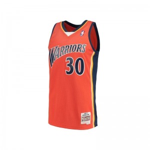 Maillot NBA Stephen Curry Golden State Warriors 2009-10 Mitchell & Ness Hardwood Classics swingman Orange