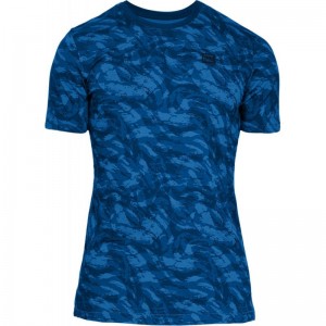 T-shirt Under Armour AOP Sportstyle Bleu pour homme