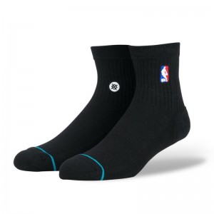 Chaussettes de Basketball NBA Stance Arena Logoman Low Quarter Noir
