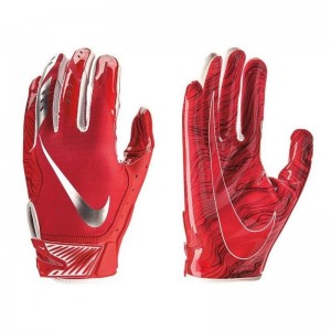 Gant de football américain Nike vapor Jet 5.0 pour receveur Rouge