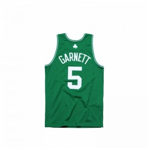 Maillot NBA swingman Kevin Garnett Boston Celtics 2007-08 Hardwood Classics Mitchell & Ness Vert