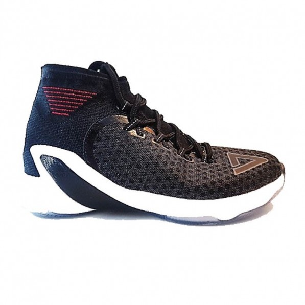 Peak Chaussure de Basketball pour Enfant TP9 2019 Noir 