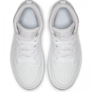 Chaussure Jordan 1 Mid (Ps) Blanc pour enfant