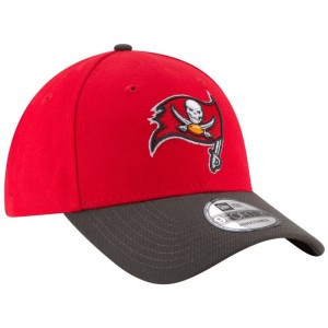 Casquette NFL Ajustable Tampa Bay Bucaneers New Era The League 9FORTY Rouge pour homme