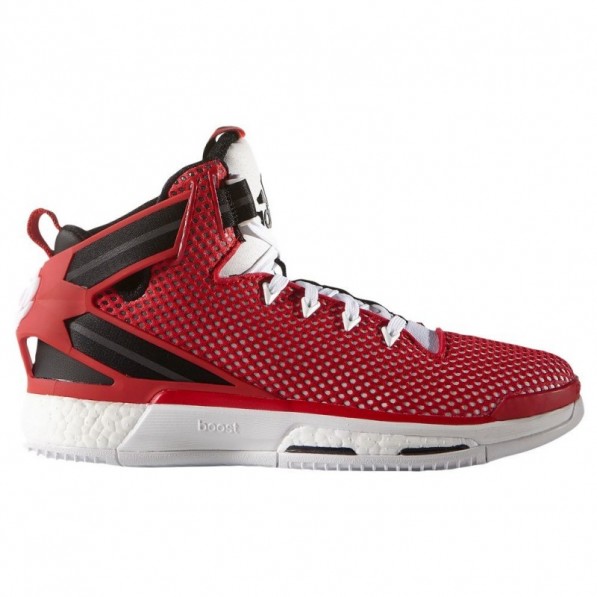 Chaussure de Basketball Adidas Derrick Rose 6 Boost Rouge