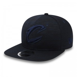 Casquette NBA Cleveland Cavaliers New Era Engineered Fit 9Fifty Bleu marine