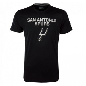 T-Shirt NBA San Antonio Spurs New Era Noir pour Hommes
