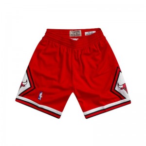 Short NBA Chicago Bulls 1997-98 Mitchell & Ness Swingman Rouge pour Homme