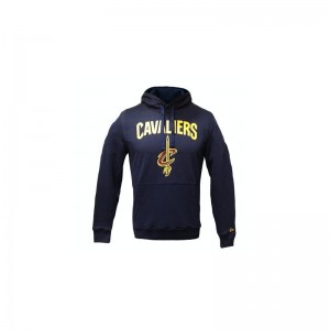 Pull à Capuche NBA Cleveland Cavaliers New Era Navy Homme