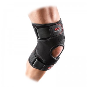 Genouillère Mcdavid Vow Knee Wrap renforts+straps noir