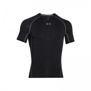 T-shirt de compression Under Armour HeatGear Noir pour homme