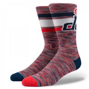 Chaussettes NBA Washington Wizards Stance Arena Melange Bleu