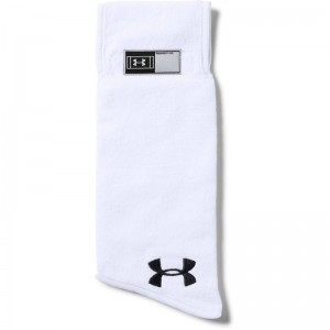 Serviette de football américain Under Armour Undeniable Player Towel blanc