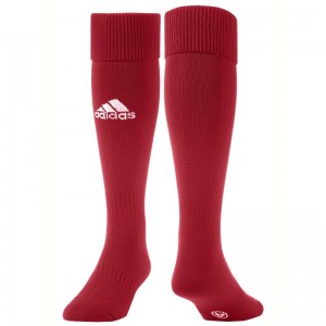 Chaussettes de sport montantes Adidas Milano Rouge/Blanc