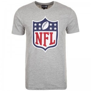 T-shirt NFL New Era Team Logo Gris pour homme