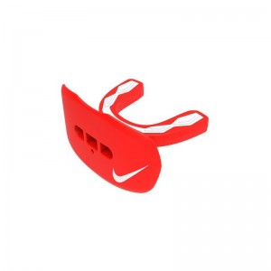 Protège dent+lèvre Nike Hyperflow Adulte rouge avec strap et saveur Fruit Punch