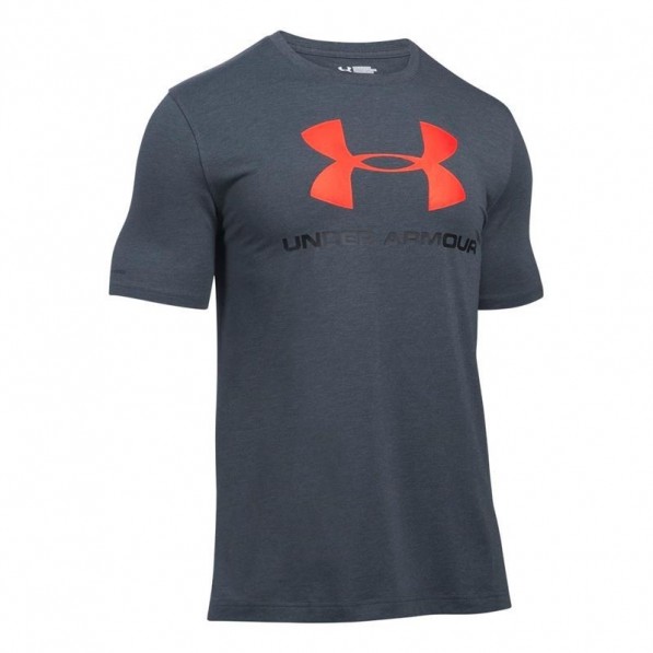 Under Armour T-shirt Sportstyle Logo noir rouge pour homme - Under Armour -  tightR