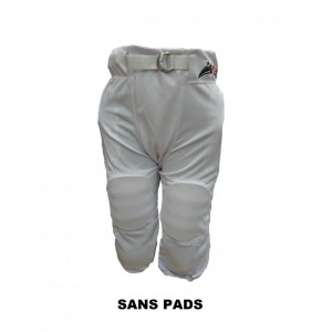 Pantalon de football américain Sportland 2.0 Blanc pour adulte