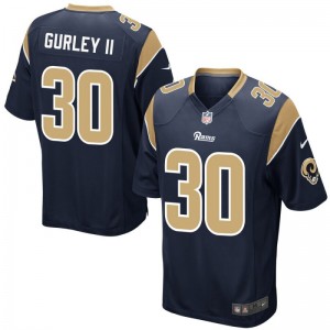 Maillot NFL Todd Gurley Rams de Los Angeles Nike Game Team pour Junior Navy