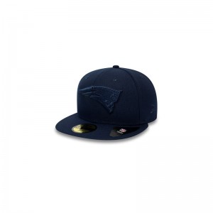 Casquette NFL New England Patriots New Era Tonal 59Fifty Bleu marine