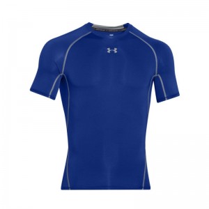 T-shirt de compression Under Armour HeatGear Bleu Homme