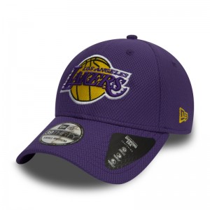 Casquette NBA Los Angeles Lakers New Era Diamond Era 39Thirty Violet