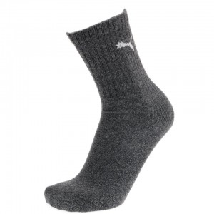 Chaussettes Homme Puma Logo gris/anth tripack