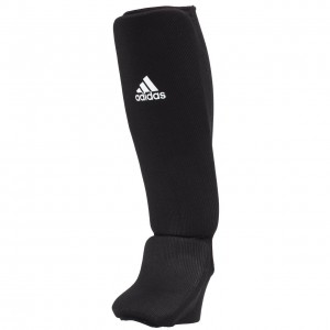 Protège Tibia Boxe Homme Doubled Adidas Protege tibia-pied noir