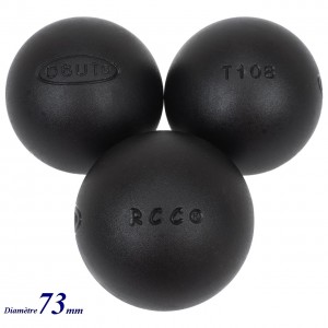 Boules Pétanque Dureté + Carbone Obut Rcc  durete plus 73mm