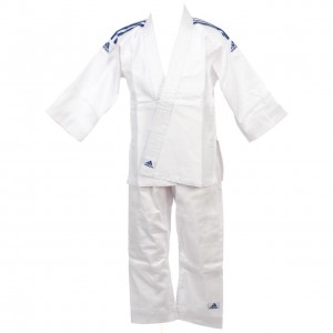 Kimono Judo Enfant Doubled Adidas Evolution blanc judo jr