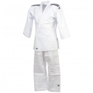 Kimono Judo Enfant Doubled Adidas Club blanc judo jr