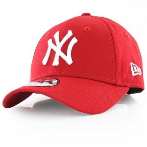 Casquette Youth New Era 940 Mlb League Ny Scarlet