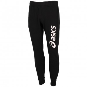 Pantalon De Survêtement Homme Fitté Asics Big logo blk/wht sw pant