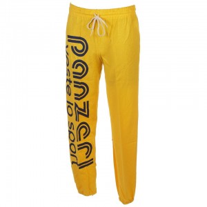 Pantalon De Survêtement Multisport Homme Panzeri Uni h jaune jersey pant